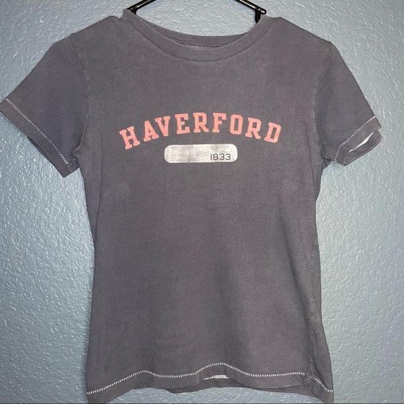 League Haverford shirt women size Small top tank short sleeve tee casual * - Picture 3 of 6